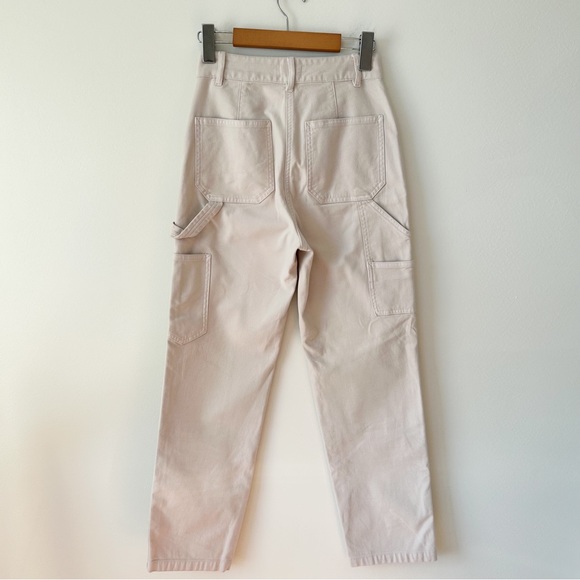 Aritzia Wilfred Free Brennan Pants in Birch Women's Modern Utility Cargo Size 00 - Picture 9 of 9